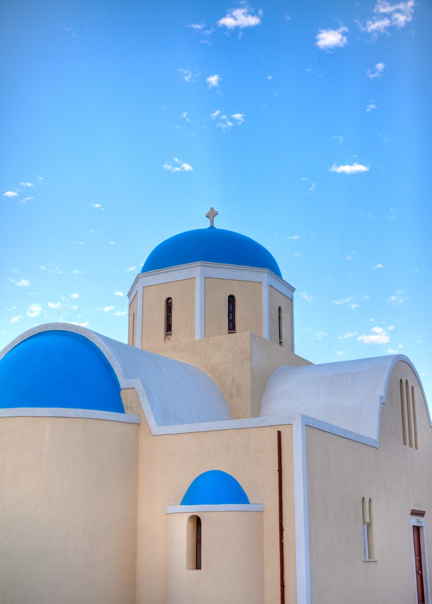 Blue Dome — Santorini, Greece