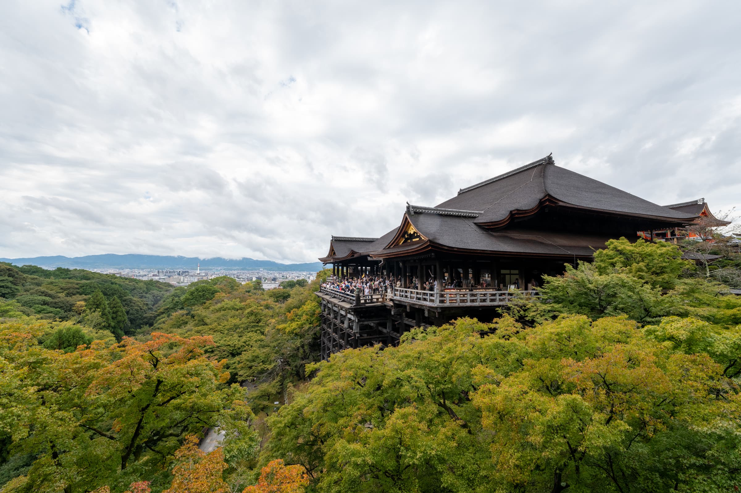 The Stage at Kiyomizu - Kiyomizu-dera, Kyoto