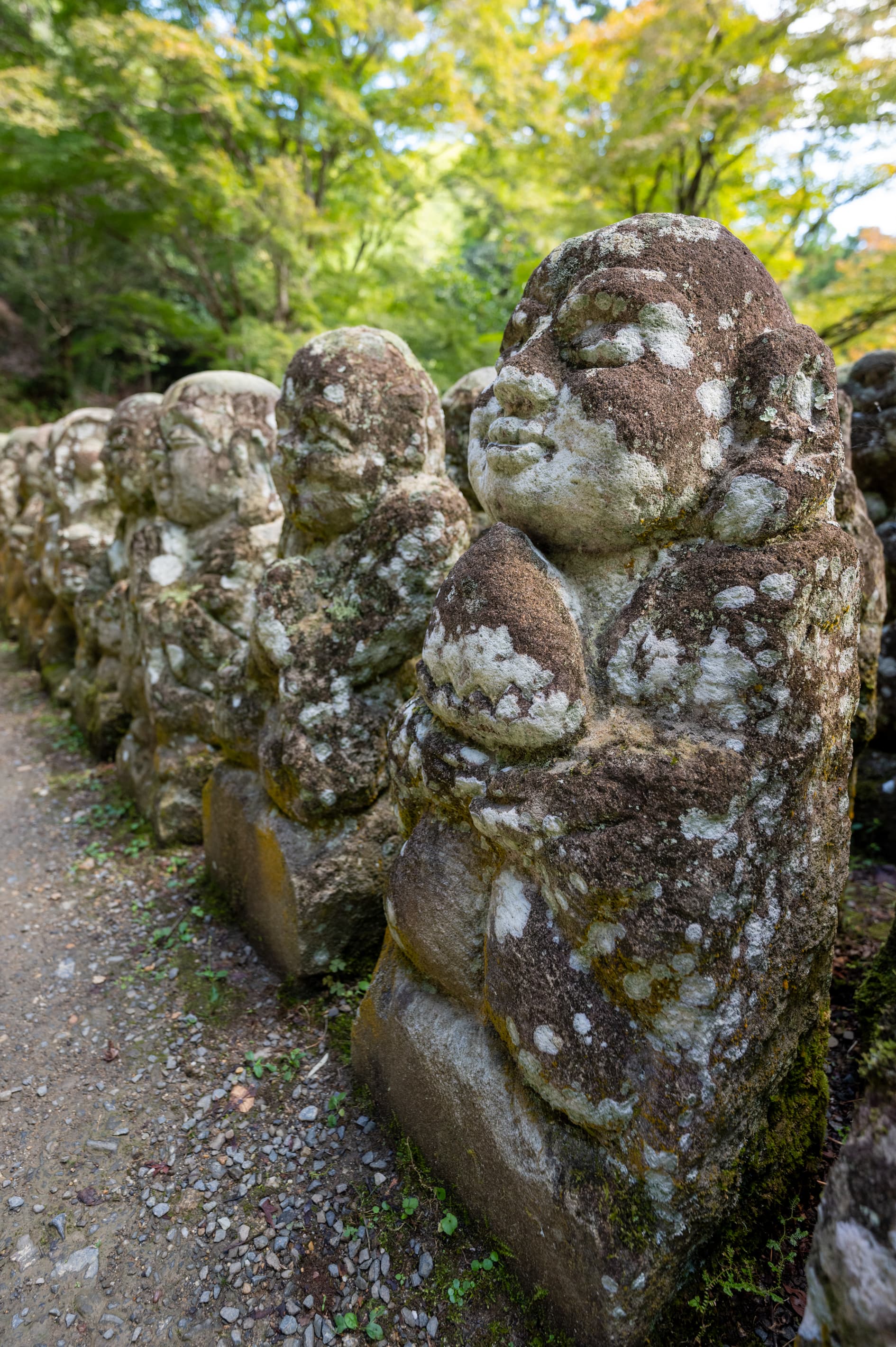 The Thousand Faces - Otagi Nenbutsu-ji, Arashiyama, Kyoto