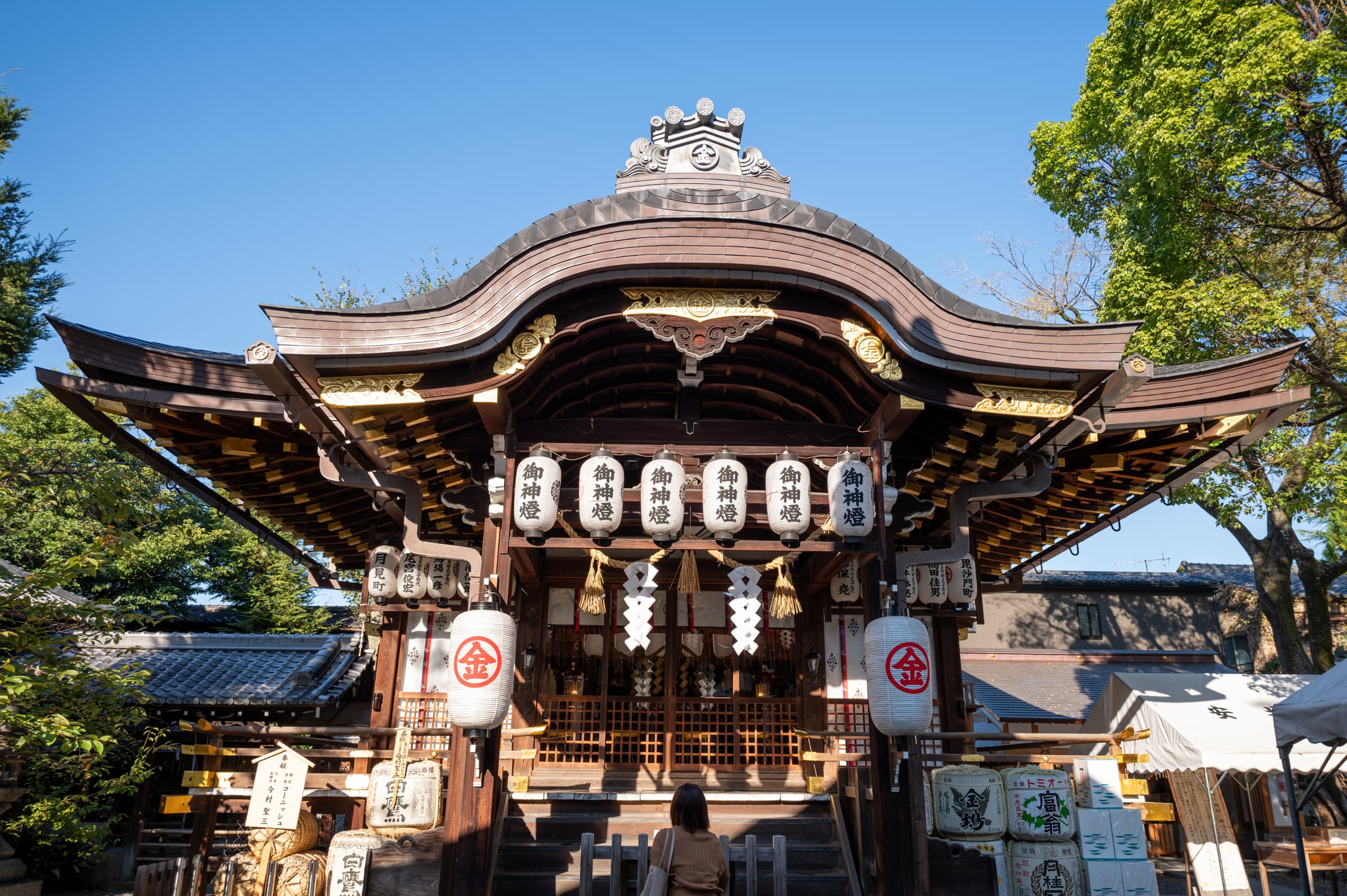 Lanterns and Offerings - Kyoto, Japan