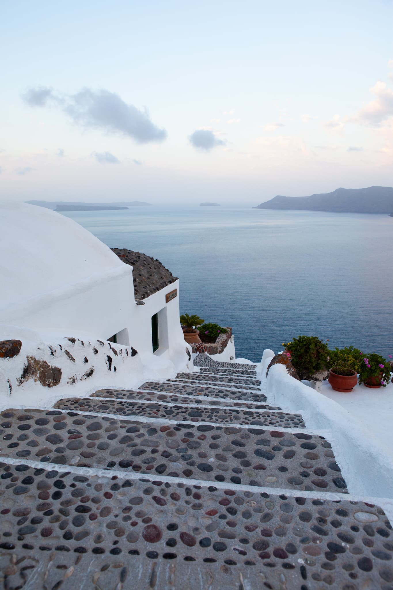 The White Steps - Santorini, Greece