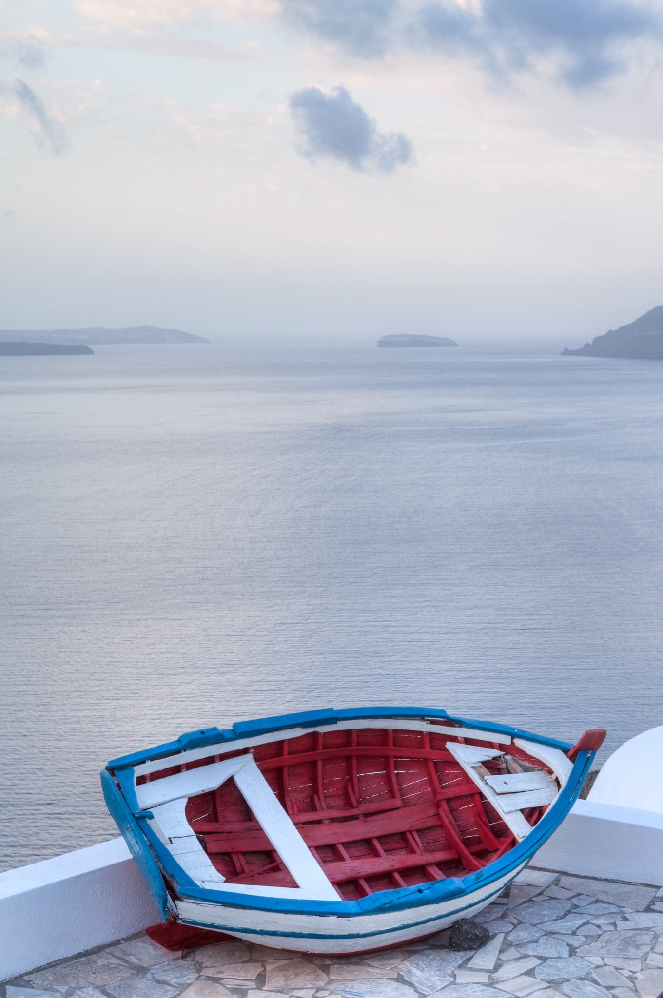 The Red Boat - Santorini, Greece