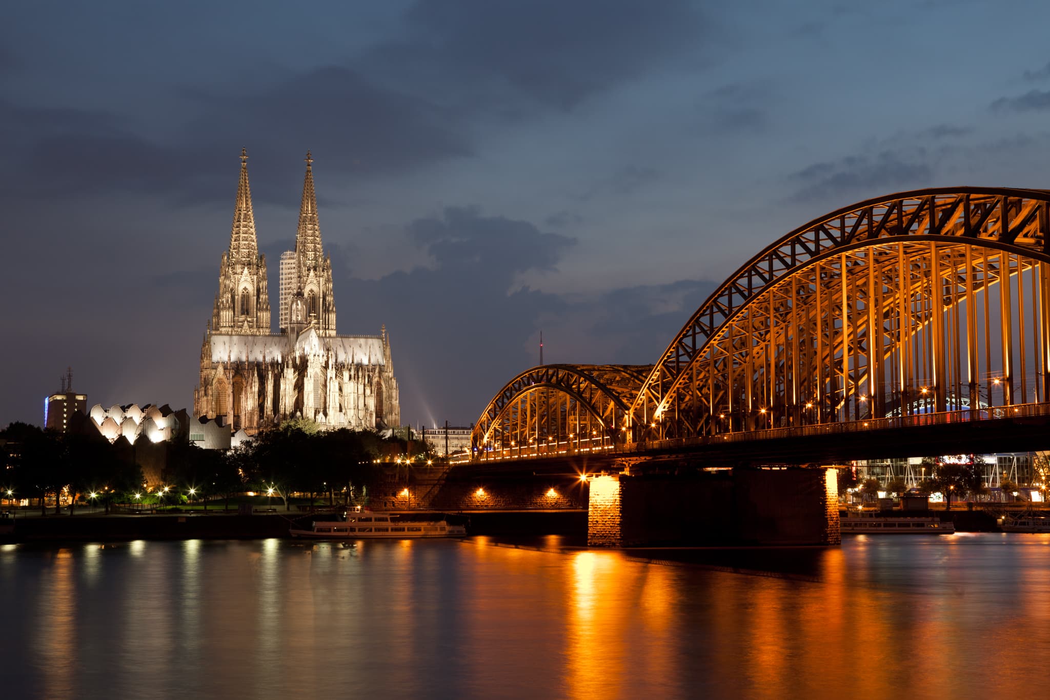Blue Hour, Cologne — Cologne, Germany