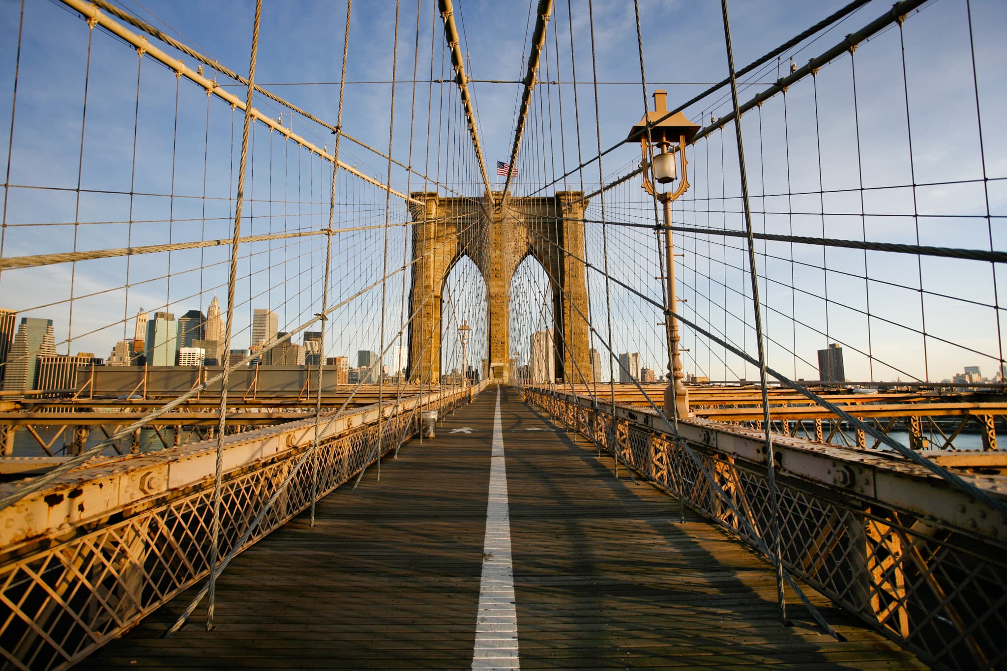 Abandoned Brooklyn Bridge — New York City
