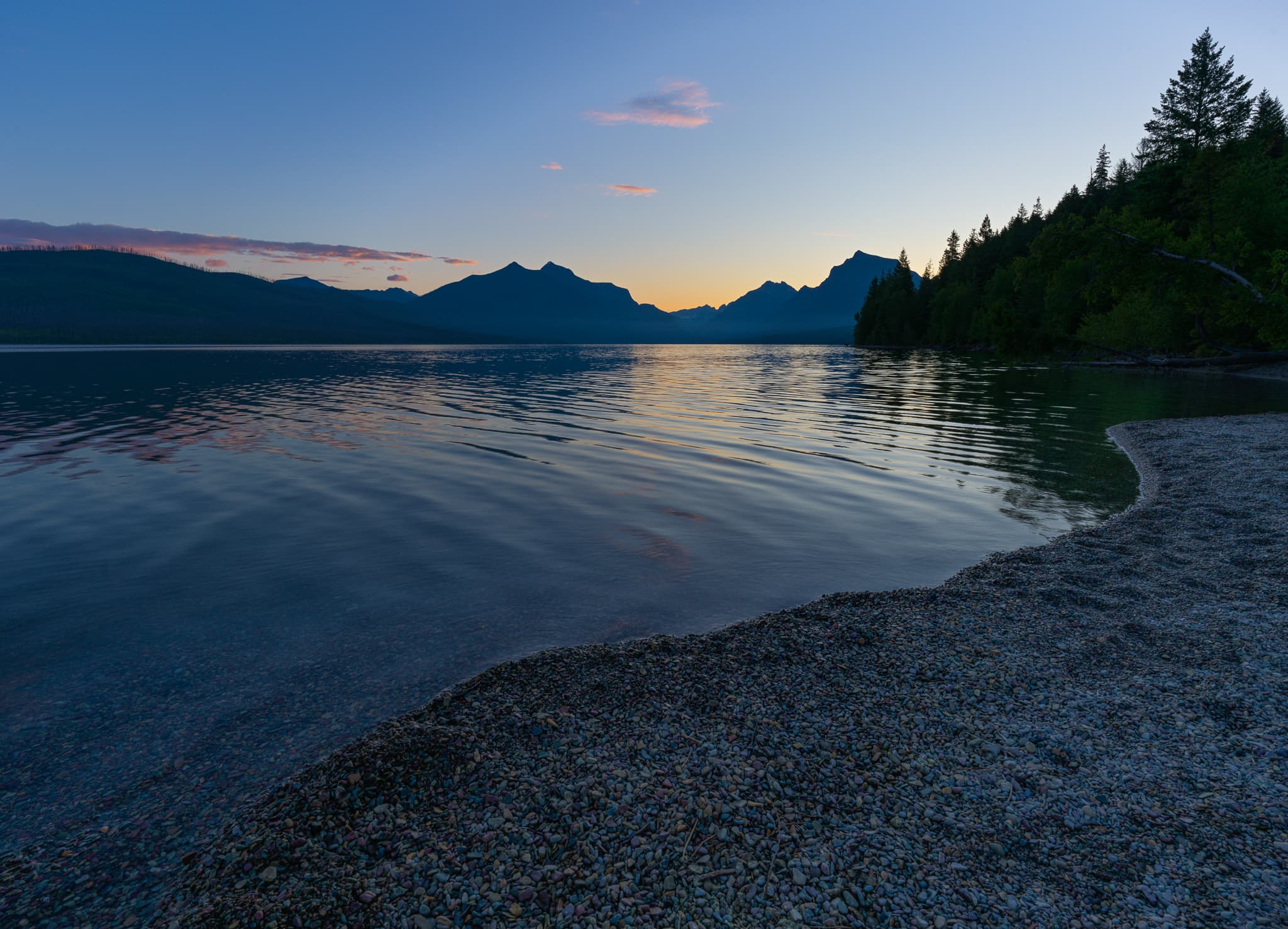 Lake McDonald Stones - Glacier National Park, Montana