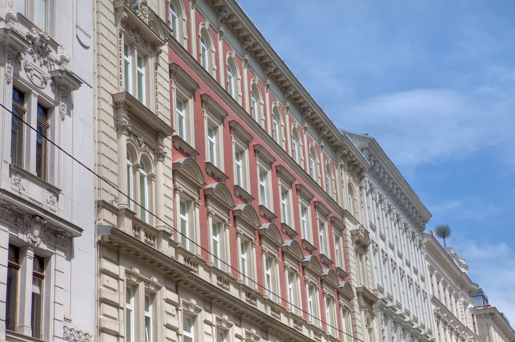 The Long Facade - Vienna, Austria