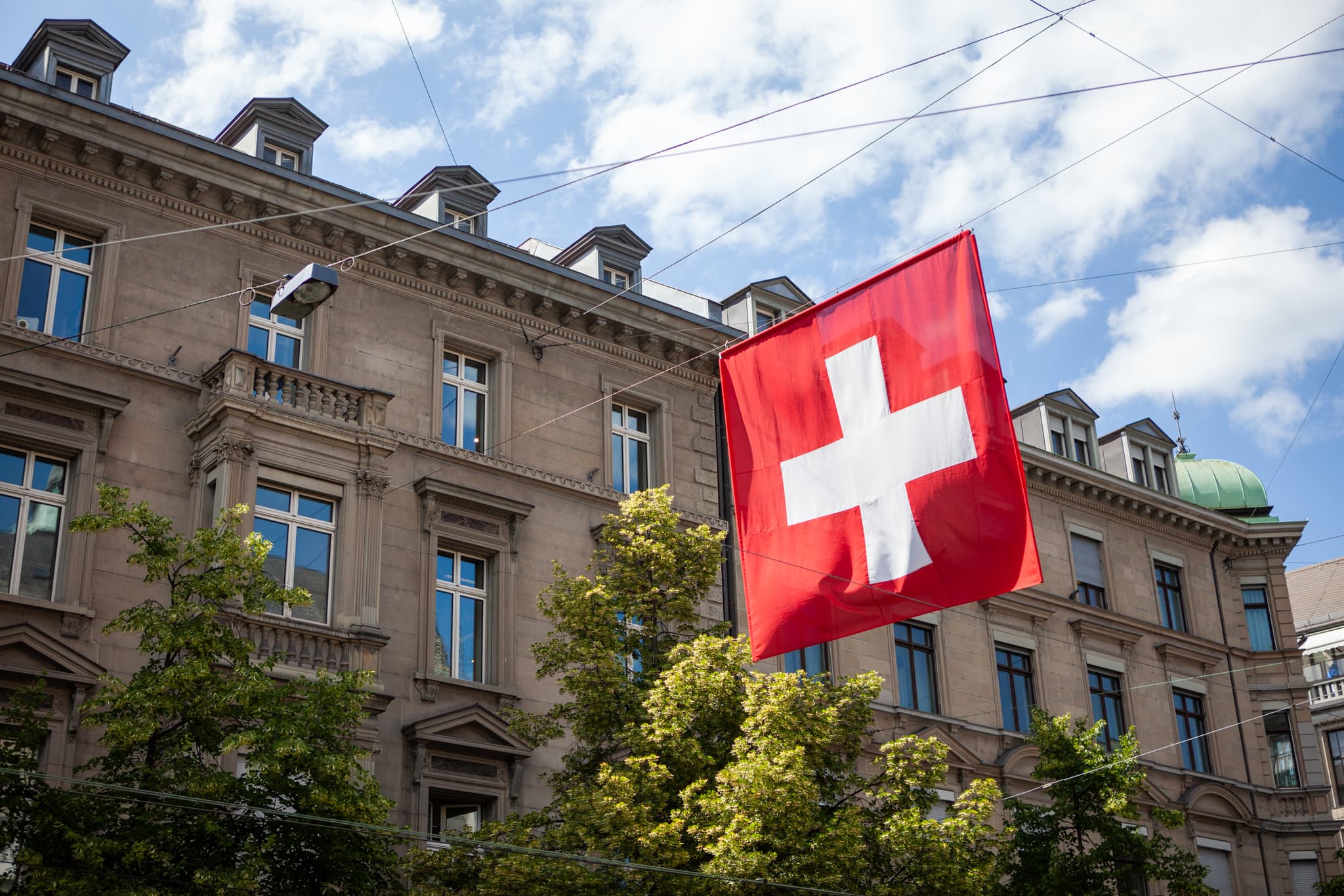 Swiss Cross - Zürich, Switzerland